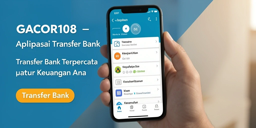 Antarmuka GACOR108 yang sederhana dan fungsional untuk Transfer Bank.